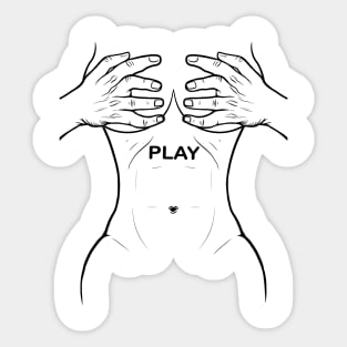 Play time,I love games,gamer,gaming ,player Sticker